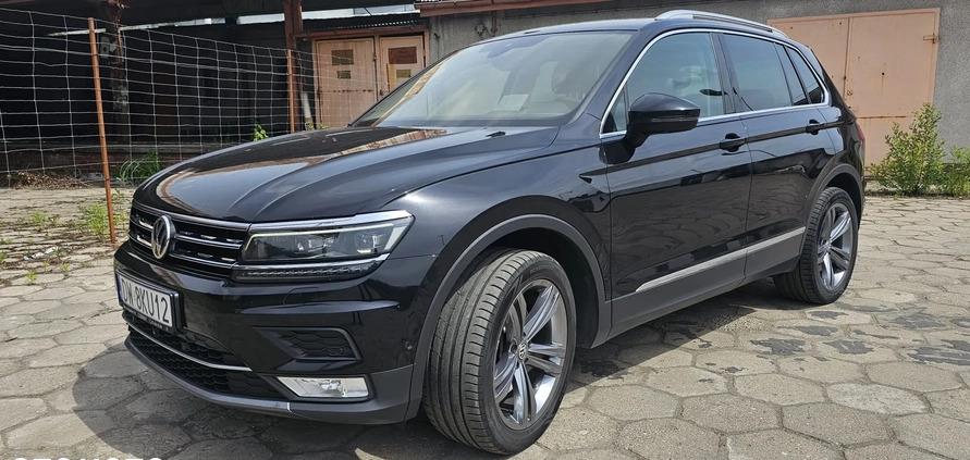 Volkswagen Tiguan cena 92250 przebieg: 216875, rok produkcji 2016 z Łódź małe 154